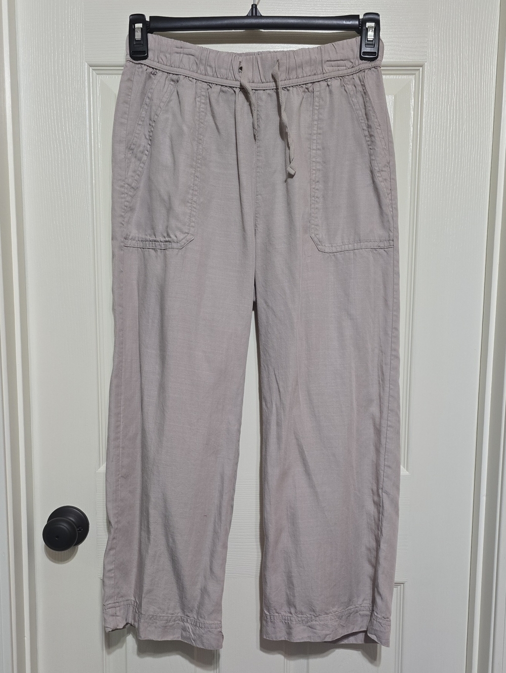 Splendid Light Taupe Drawstring Chinos